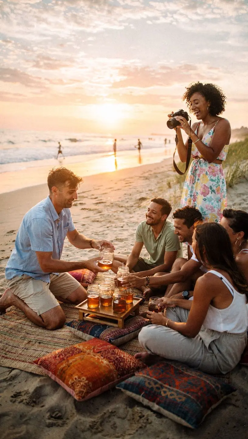 Mirisna mješavina cvjetova lipe i drugih biljaka u staklenki.