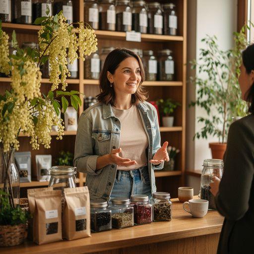 Čaj od lipe poslužen s medom i limunom za dodatni okus.